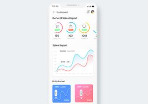Chart and Graph Mobile App UI Kit