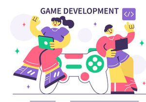 10 Game Development Process Illustration
