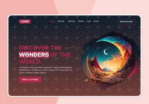 Discovery Landing Page Design
