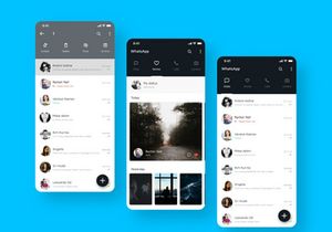 Chat App - WhatsApp Redesign Concept