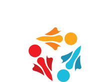 Community logo business template and icon people vector