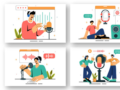 9 Dubbing and Voice Acting Illustration