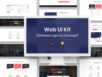 Software Agency Web UI Kit preview picture