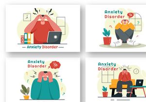 9 Anxiety Disorder Illustration
