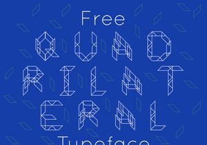 Quadrilateral – Free Font