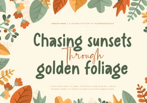 Oakley Ridge - Handwritten Font