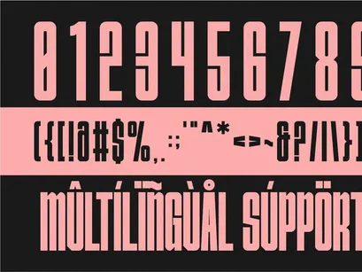 Condensans - Condensed Sans Serif Font
