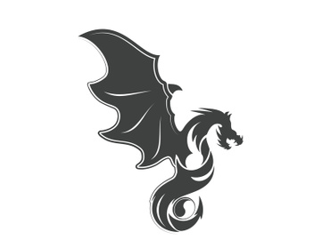 Dragon logo art illustration preview picture