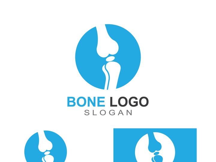 Orthopedic bone logo design.