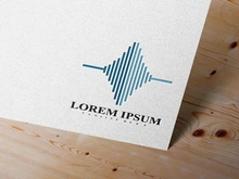 Equalizer Music sound logo vector