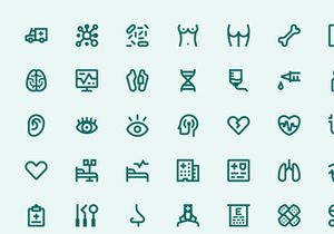 Medicine icons
