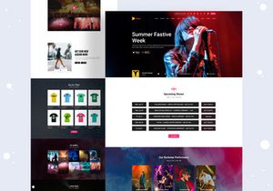 Music Landing Page