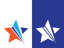 Star icon template vector illustration design