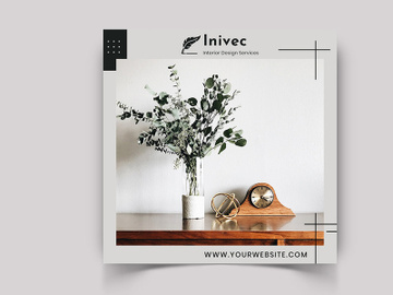 Interior Social Media Post Template preview picture