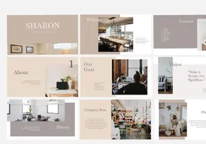 Sharon - PowerPoint Template