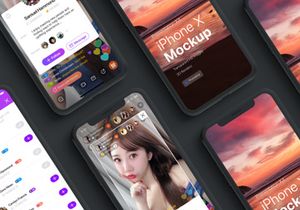 Presentation Kit - iPhone showcase Mockup