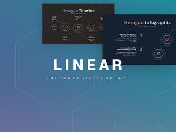 Linear Infographic Template [Free] preview picture