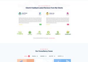 Business And Agency PSD Template