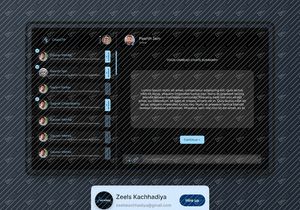 ChatGTP - WebApp Design Template