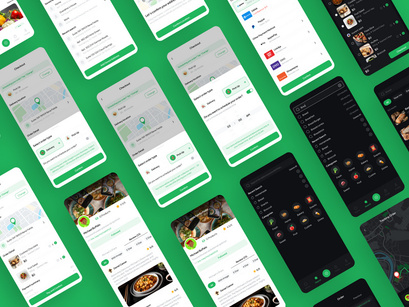 Foosh - Food Sharing Mobile App UI KIT