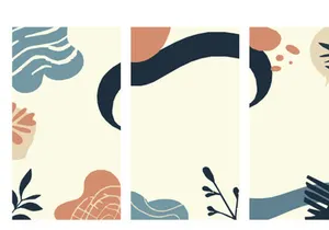 Abstract botanical background