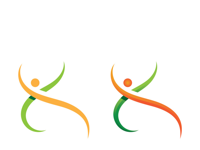 people Healthy Life Logo template vector icon