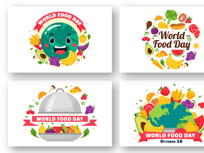 12 World Food Day Illustration