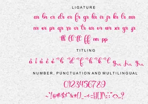 Firstlove - Modern Calligraphy Font