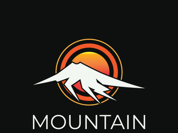 Mountain logo preview picture
