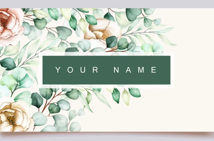 Business card Musician
