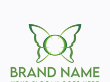 Butterfly logo design