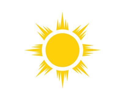 Sun Vector illustration Icon