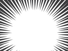 Speed Lines Comic Book Design Element Vector Illustration