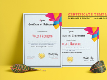 Certificate Template-02 preview picture