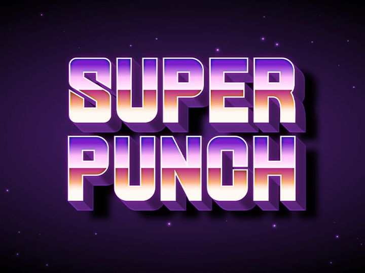 SUPER PUNCH - Futuristic Sans Font