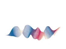 Wave line vector color background illustration