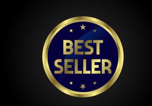 10 Best Seller icon design, Best Seller badge logo design template vector illustration