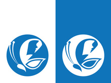 Butterfly logo icon vector design illustration