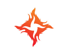 Fire flame vector illustration design