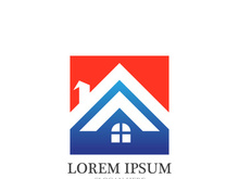 Real Estate home building , Property and Construction Logo design