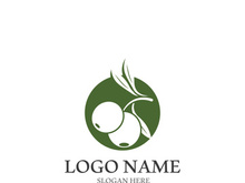Extra virgin olive oil logo icon design vector illustration