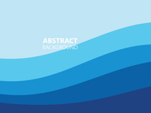 Blue wave water background wallpaper vector