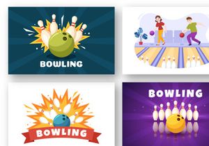 15 Bowling Game Illustration