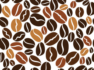 Coffee bean icon illustration preview picture