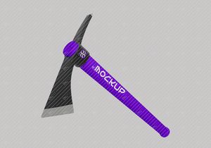 Pick Mattock Mockup