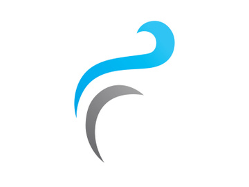 F letter Logo template vector  initials sign preview picture