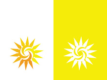 Sun vector illustration icon logo template design