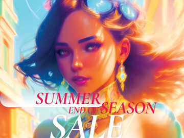 (3) Striking Summer Sale Posters! preview picture
