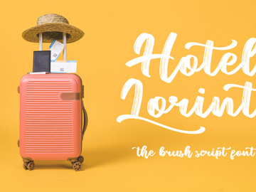 Hotel Lorint Brush Script Font [Free] preview picture