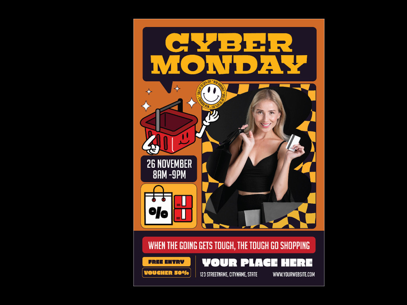 Cyber Monday Flyer